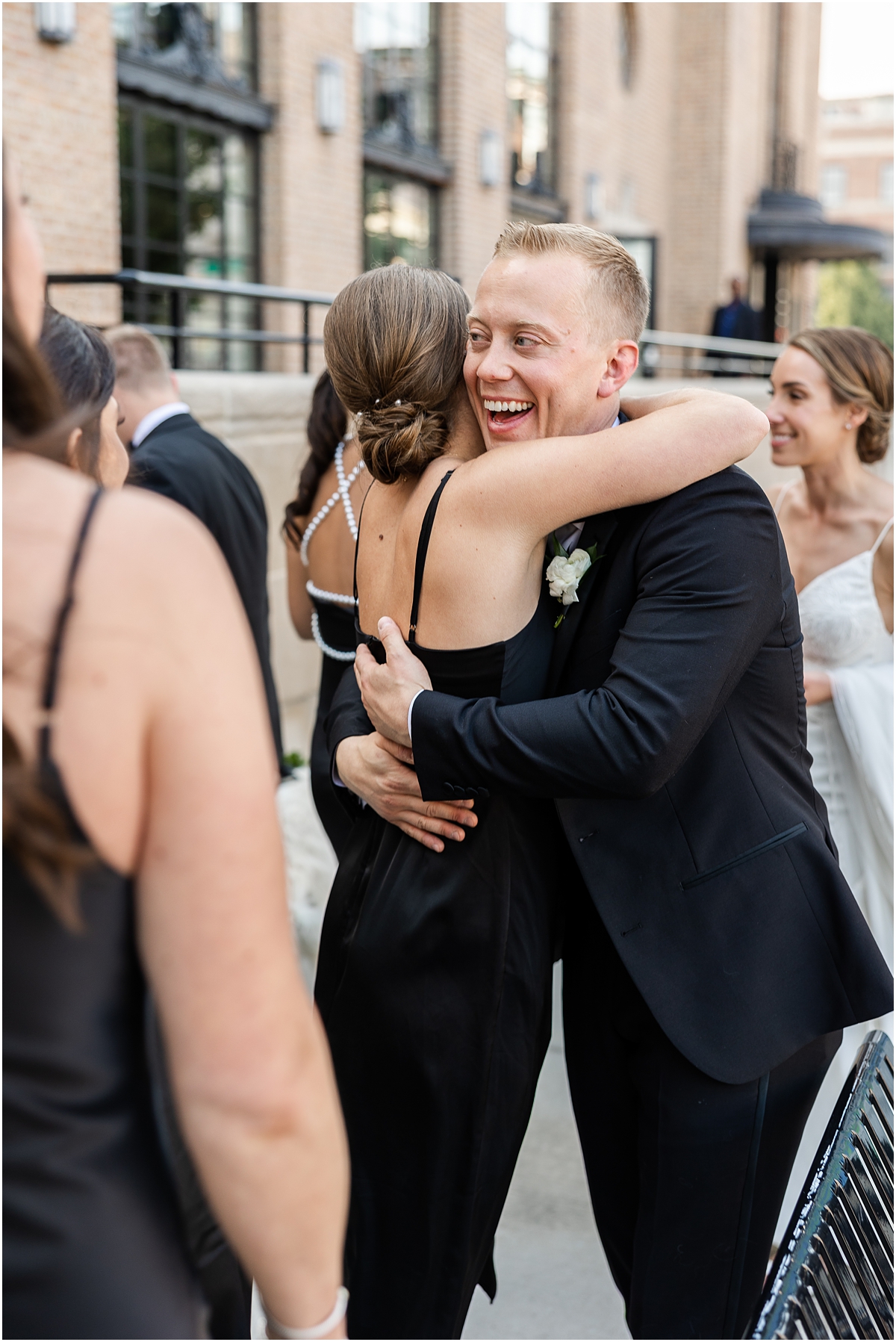 candid portraits from wedding
