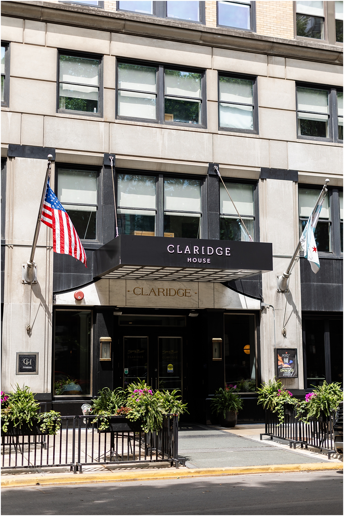 Claridge House, luxurious boutique hotel in Chicago