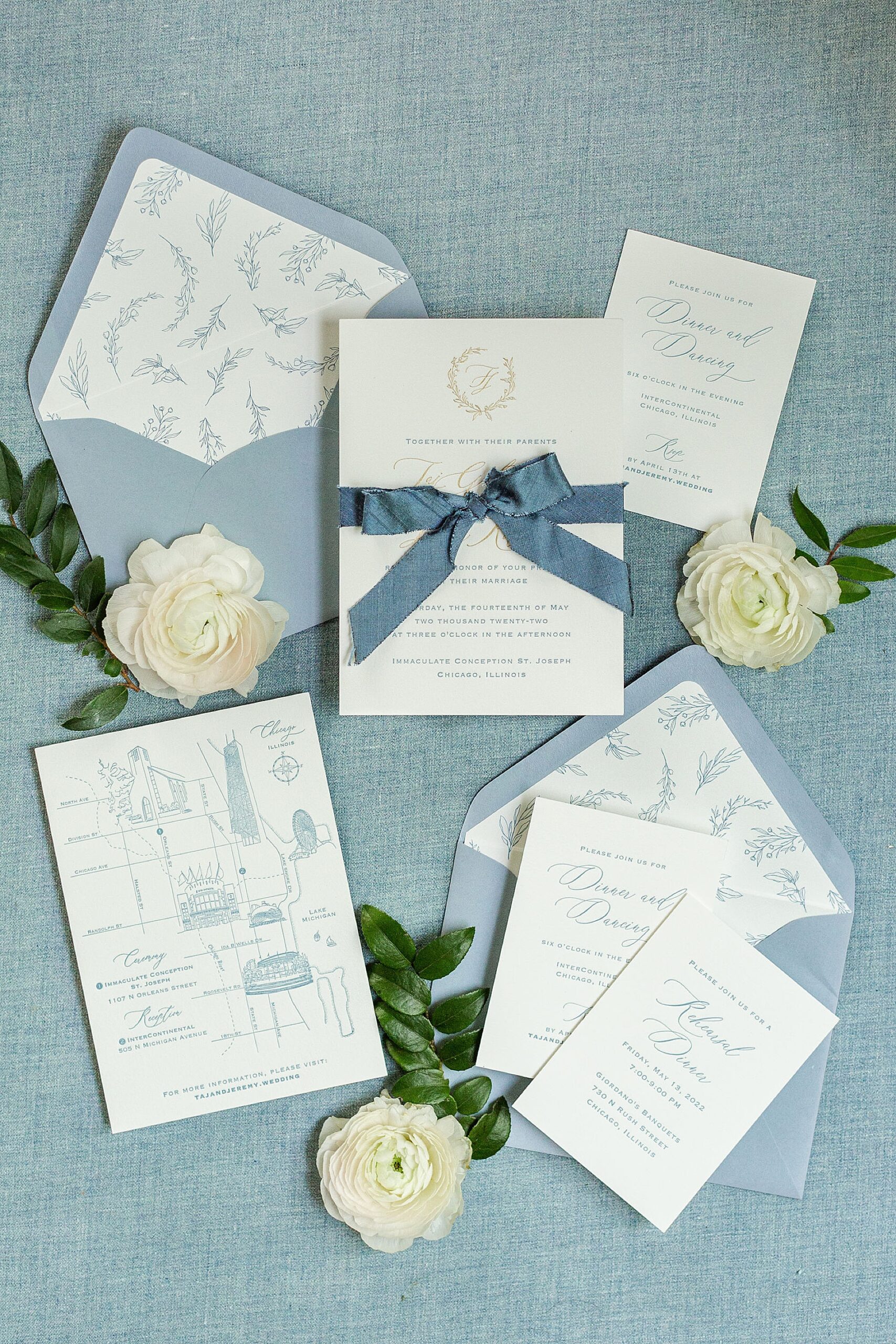 wedding invitations and details 