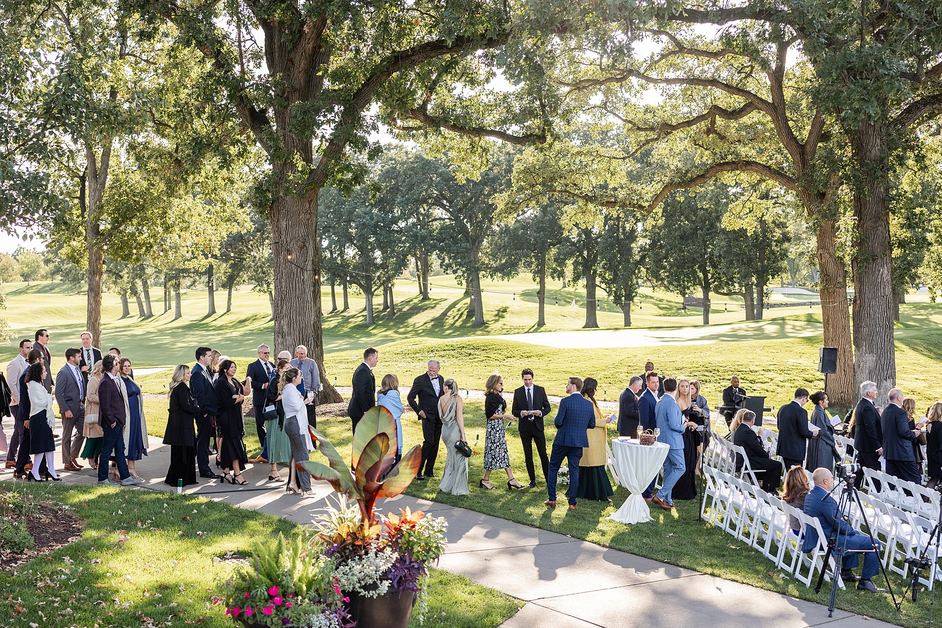 Fall Butterfield Country Club Wedding