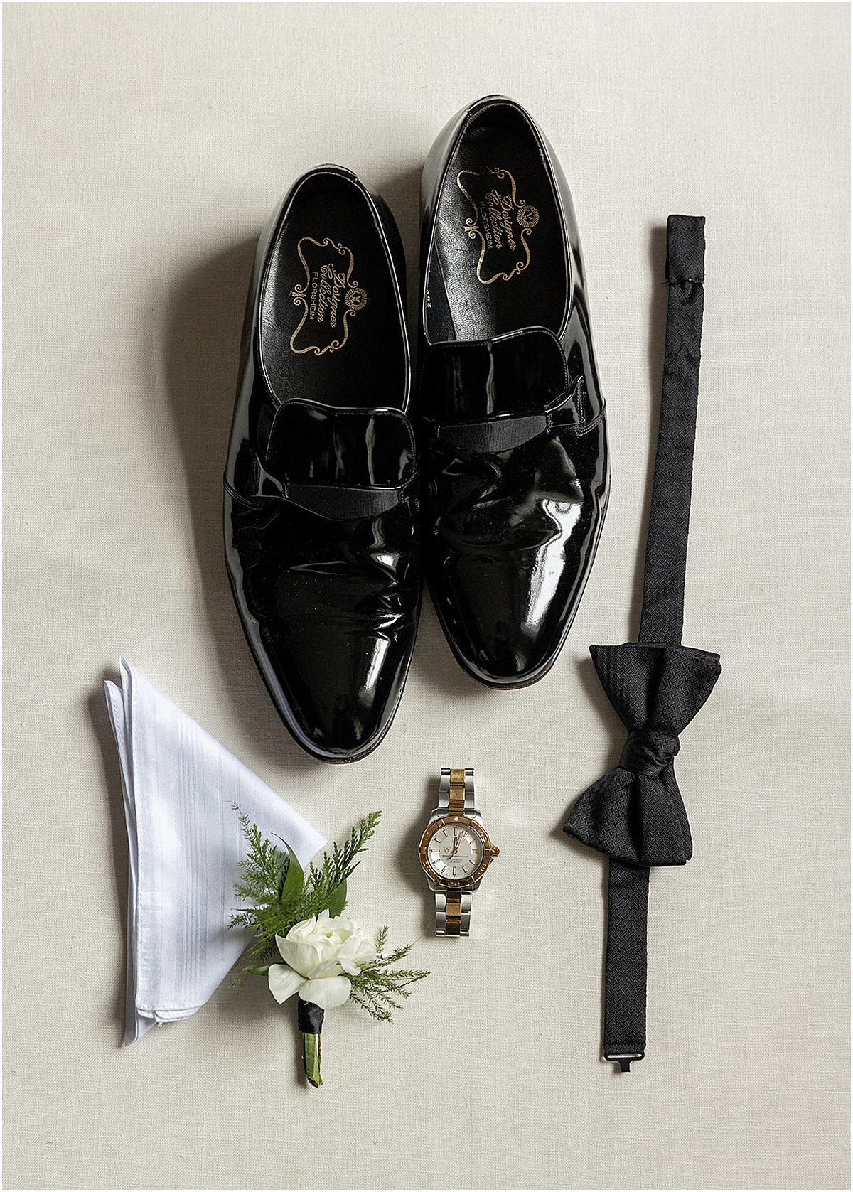 groom details from Elegant Chicago Winter Wedding at The Drake Hotel