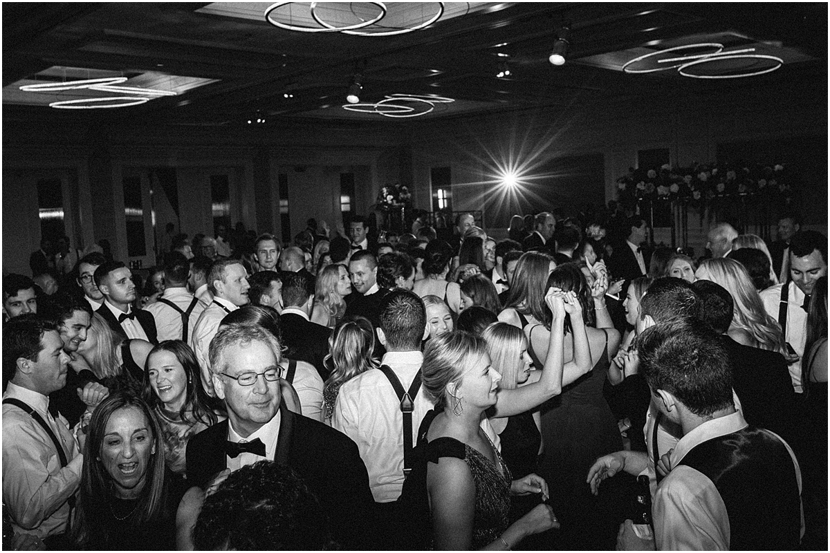 celebration continues into the night at Four Seasons Hotel Chicago Wedding
