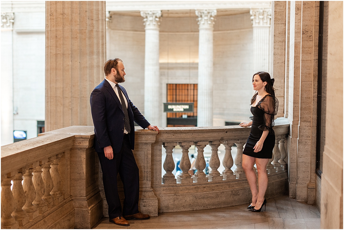 Sophisticated engagement session