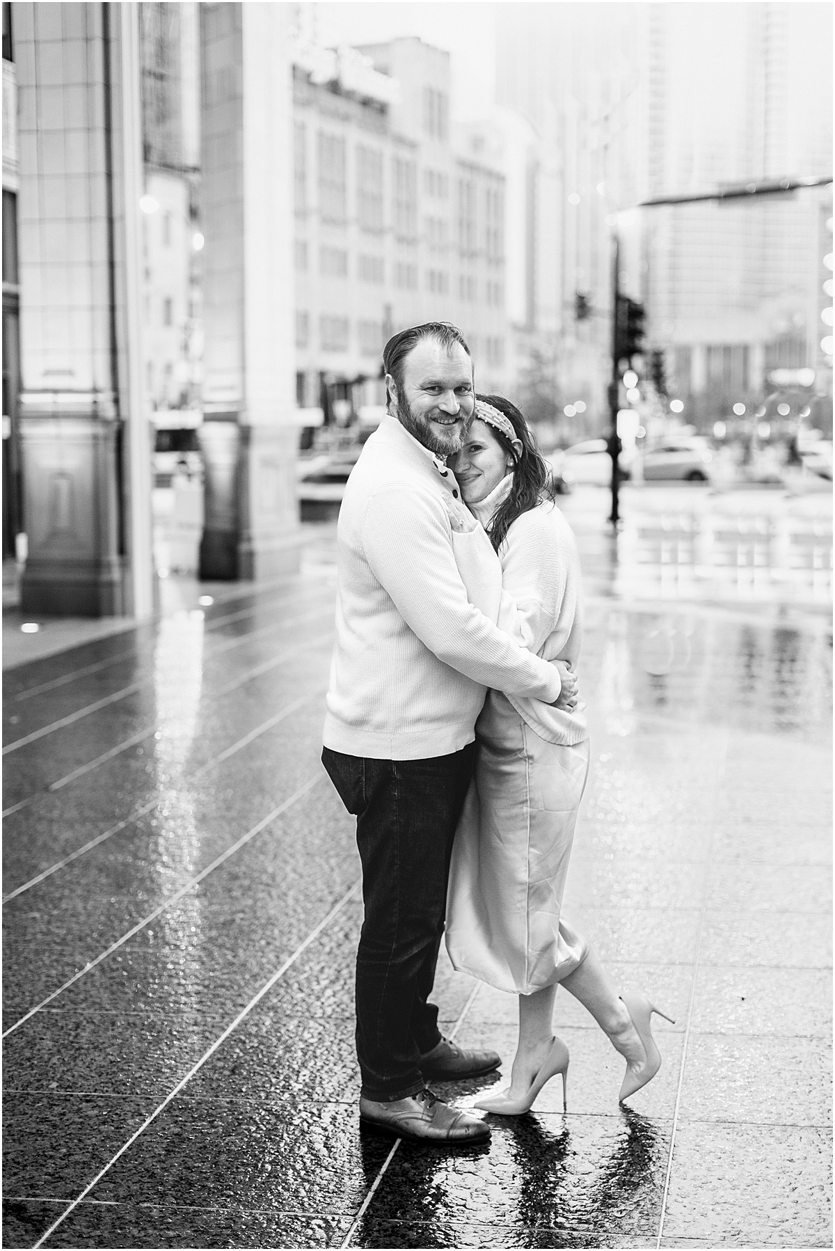 Candid Chicago Engagement Session