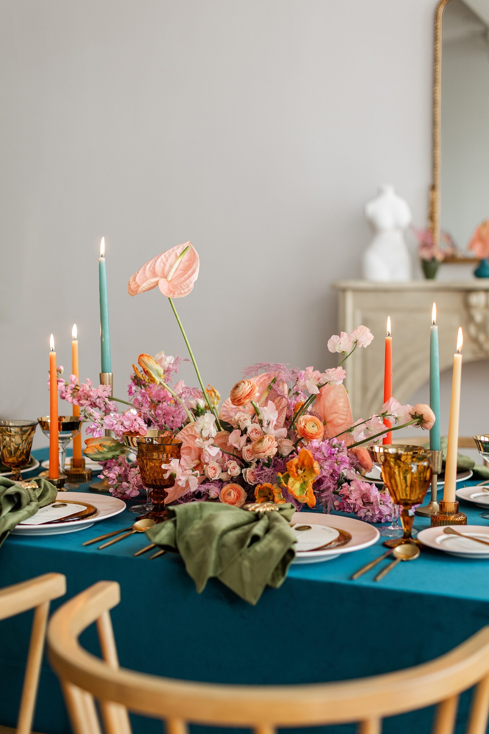Amelia Cole Events Editorial at Sunset Studio Chicago