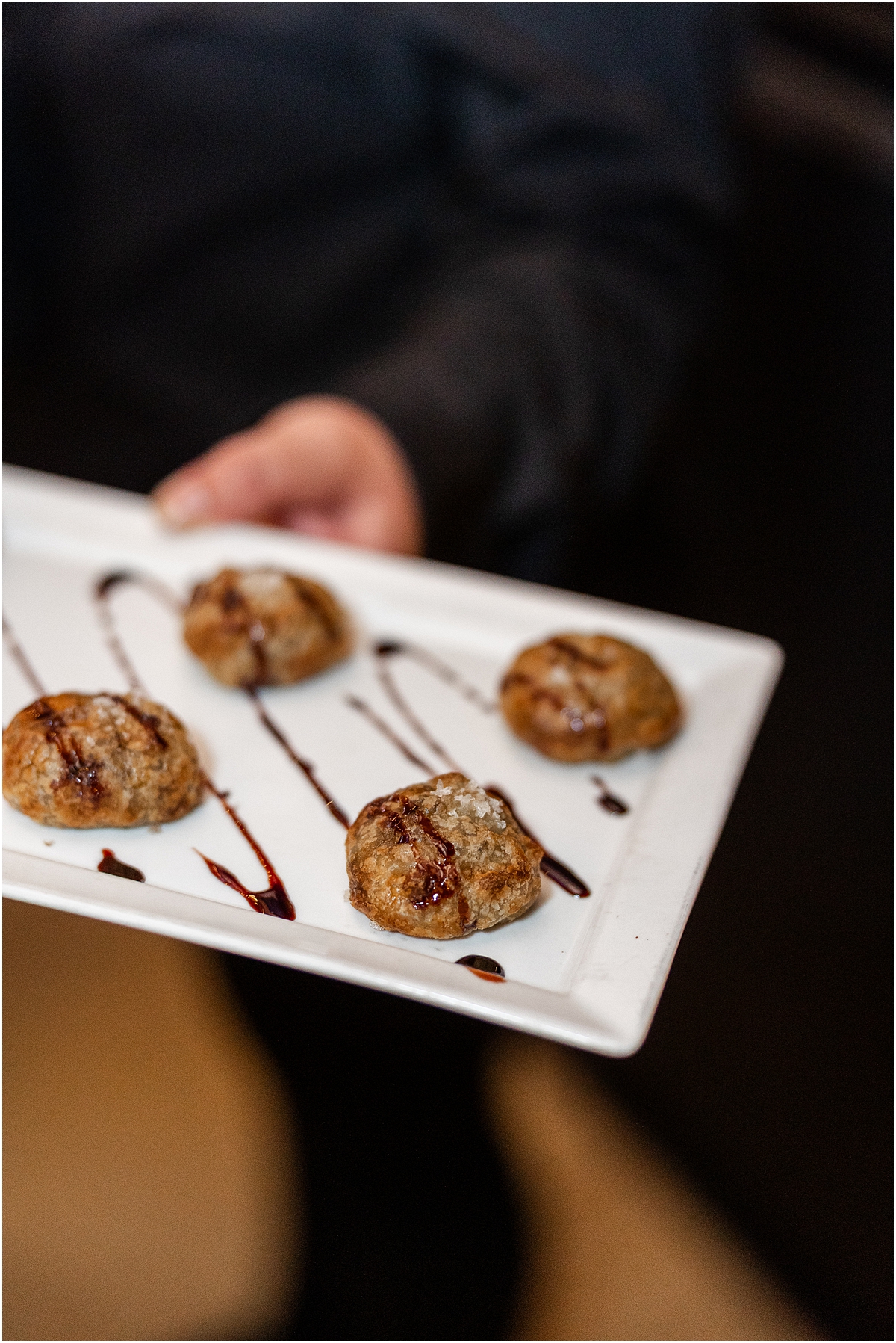 wedding appetizers from Spring Wedding at Chicago Winery
