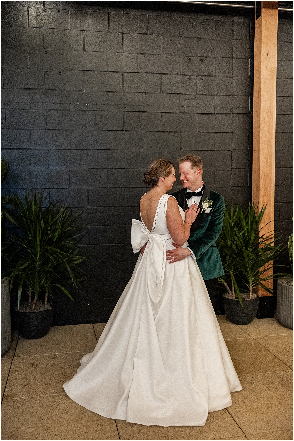Spring Wedding on St. Patrick's Day at Chicago Winery