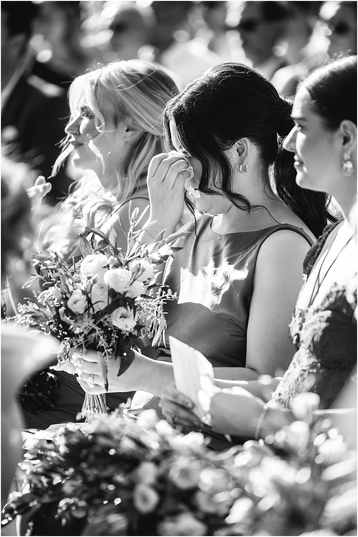 emotional personal vows during wedding ceremony