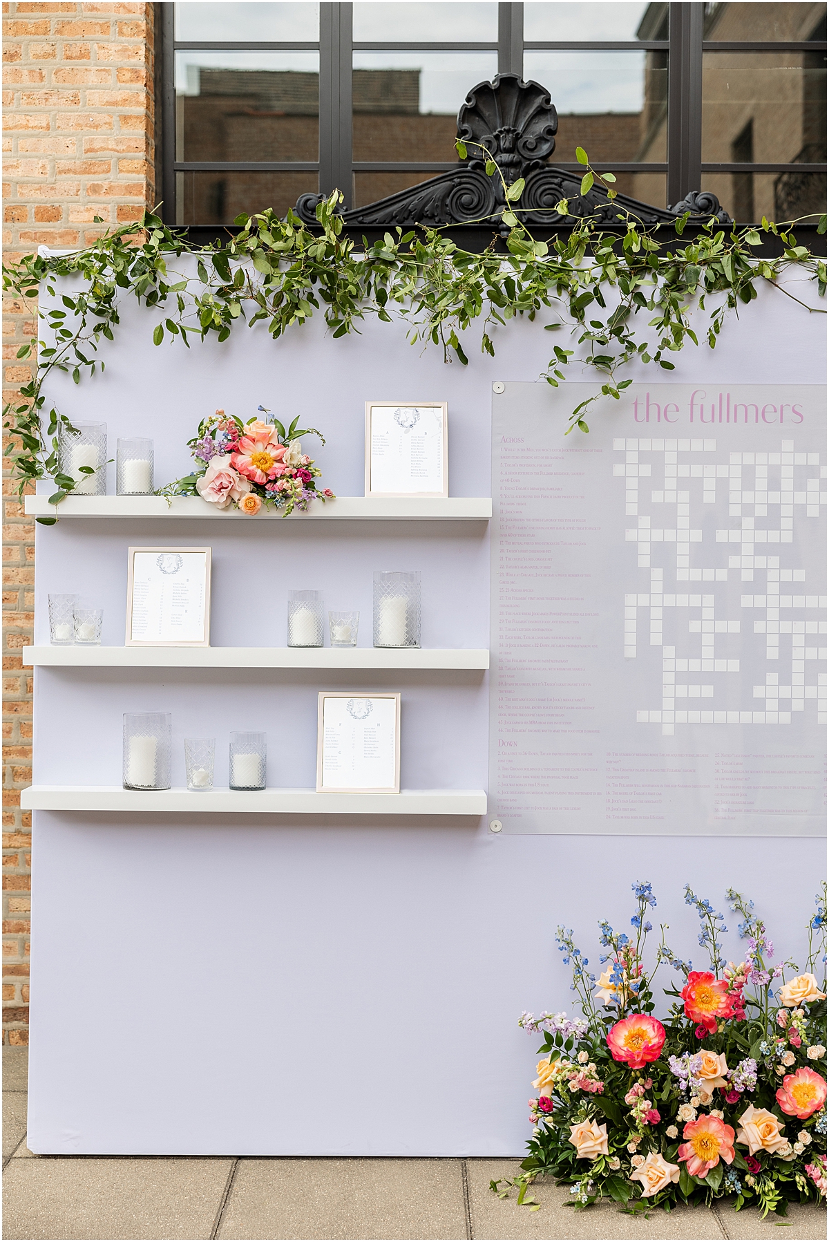 Summer Wedding details at Revel Motor Row in Chicago
