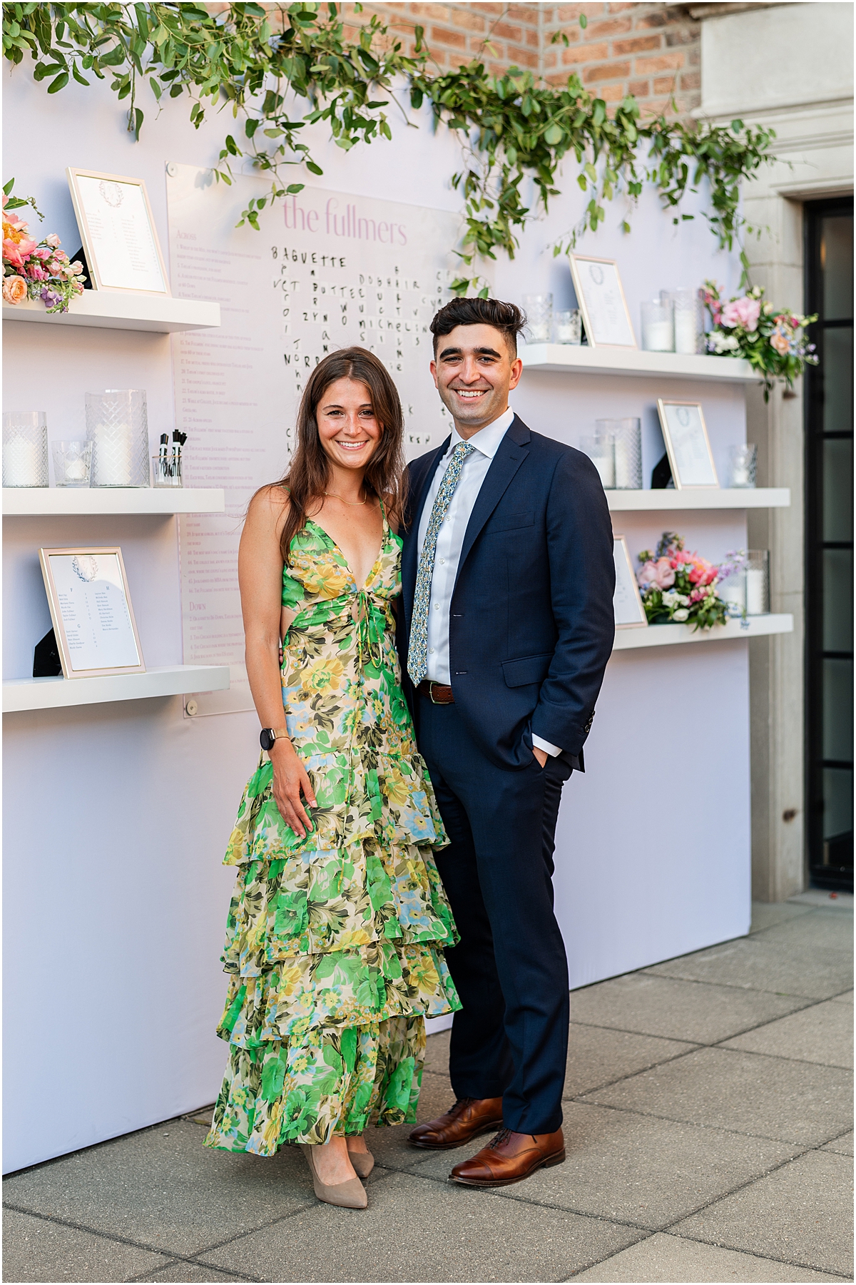 wedding guests at Summer Wedding reception at Revel Motor Row in Chicago