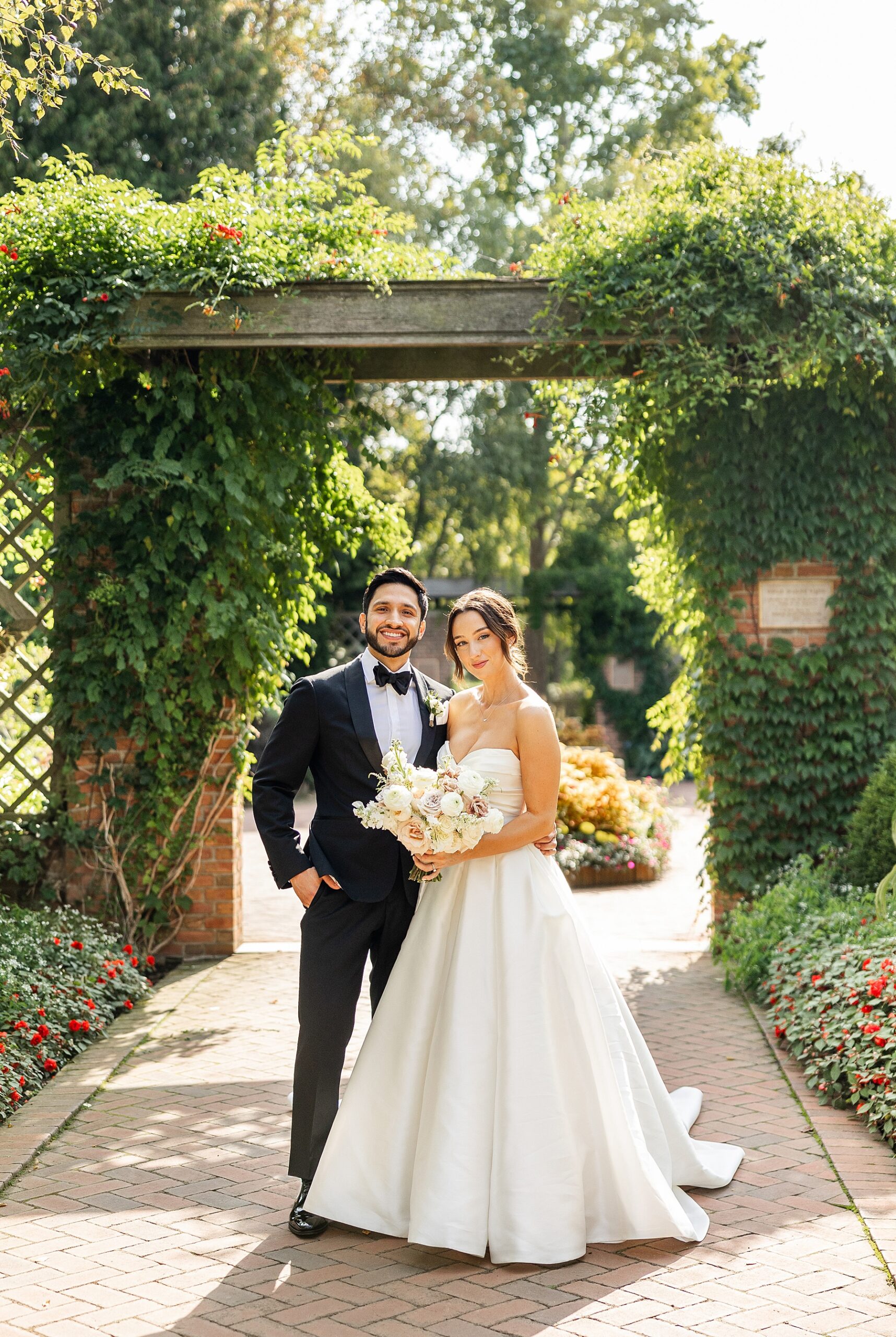 Chicago Botanic Gardens Wedding in Glencoe, IL