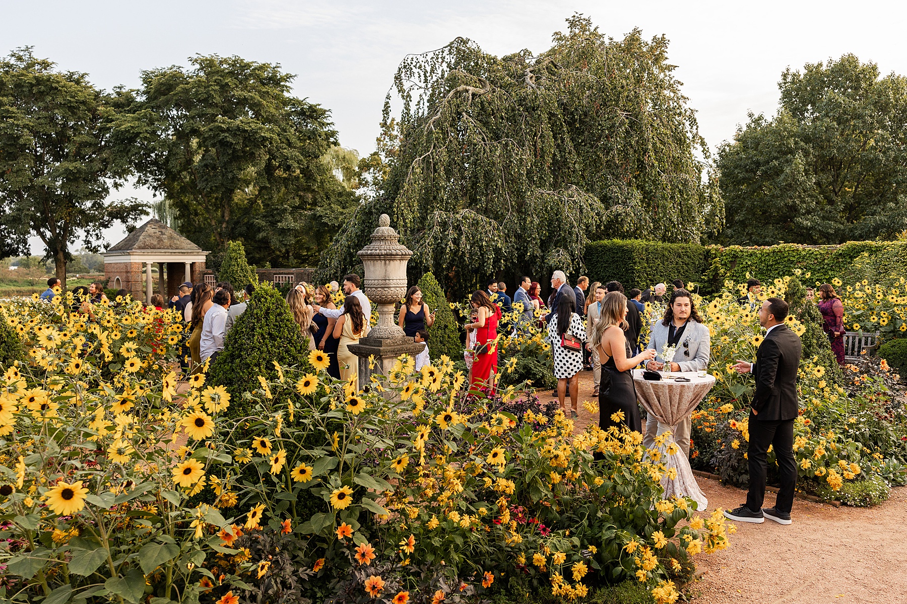 Chicago Botanic Gardens Wedding in Glencoe, IL