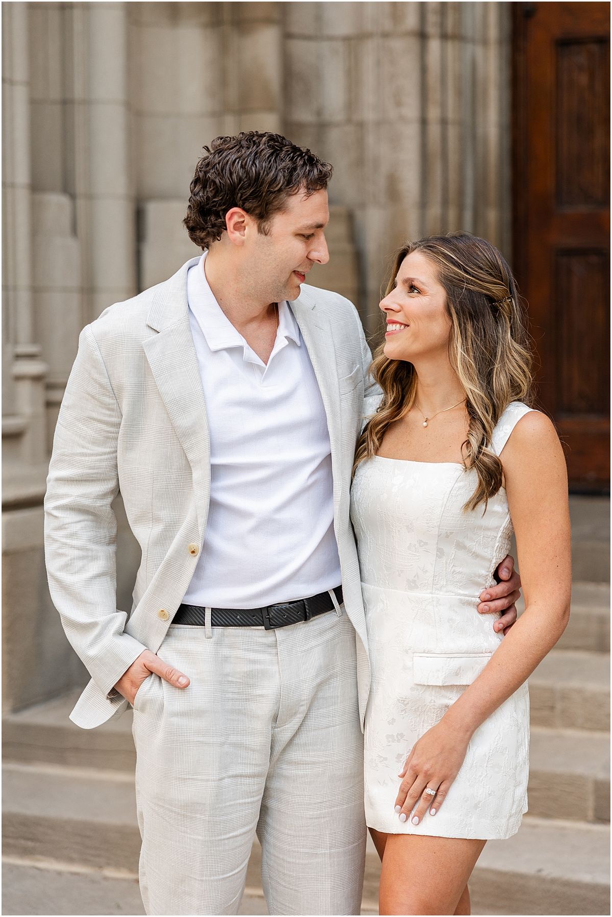 timeless and classic engagement photography 