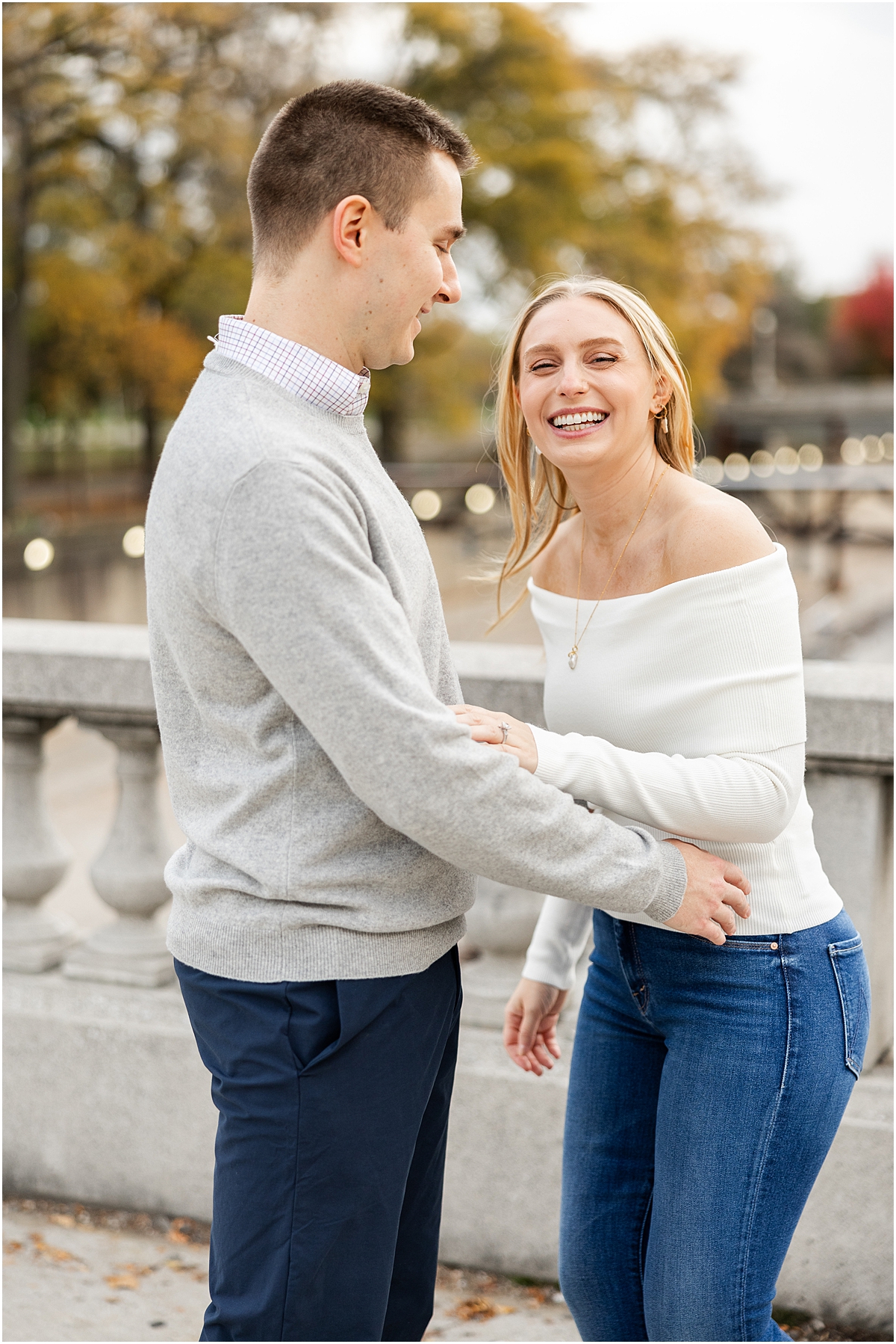 candid engagement photos 