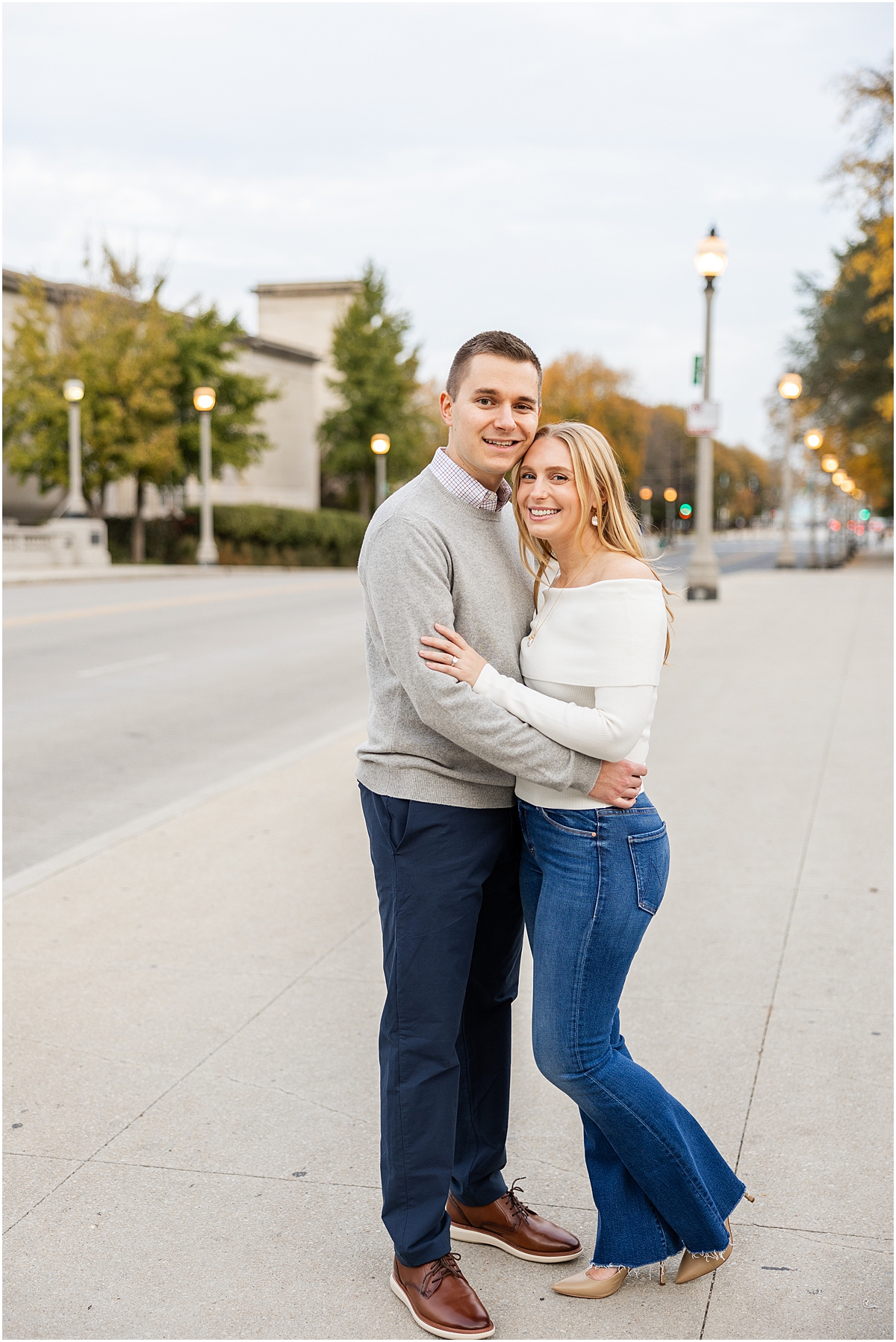 Fall Chicago Engagement