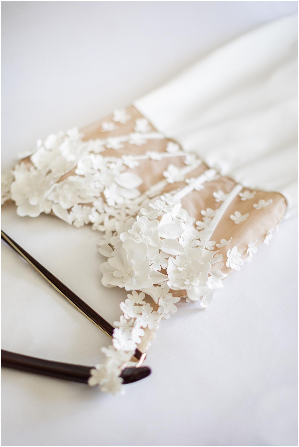 wedding dress details 