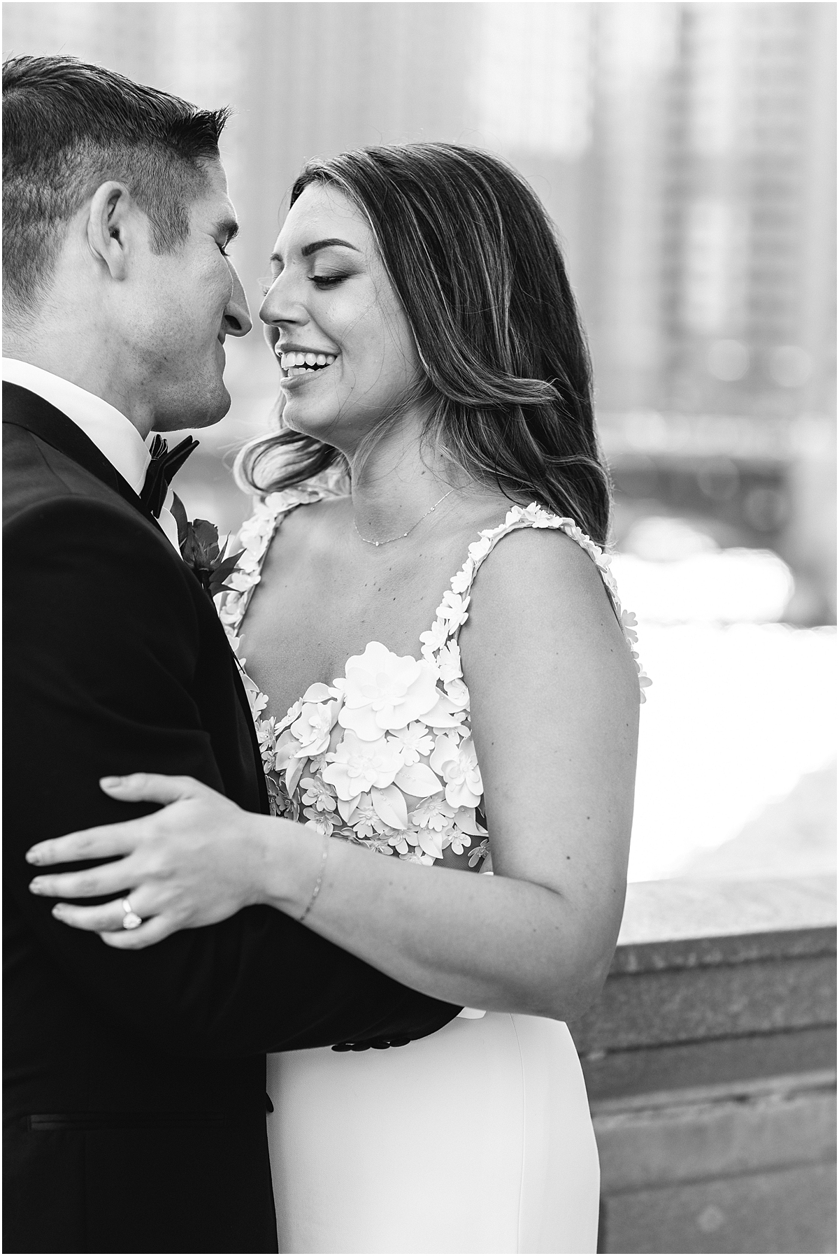 candid wedding portraits 