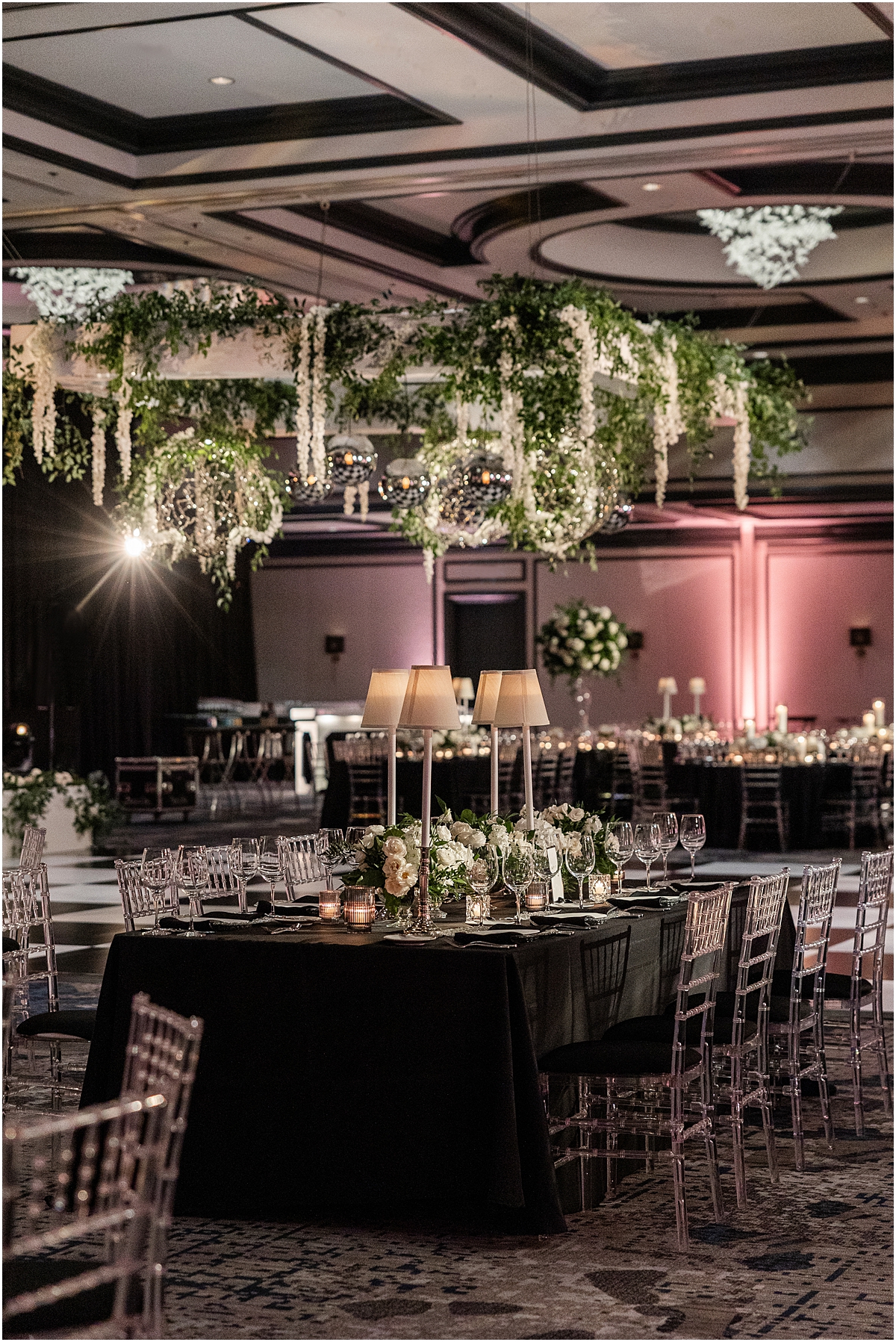 elegant and luxurious Chicago wedding reception details and inspiration 
