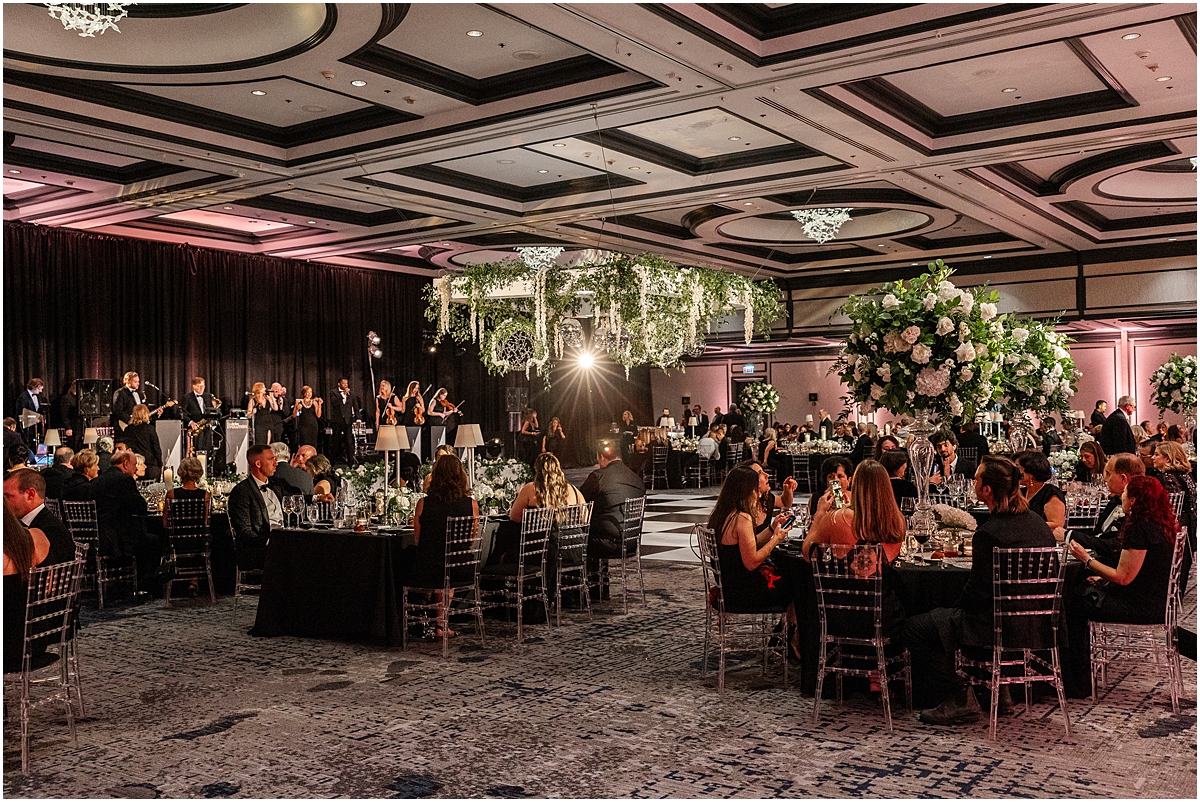 Glamorous Chicago Renaissance Hotel Wedding