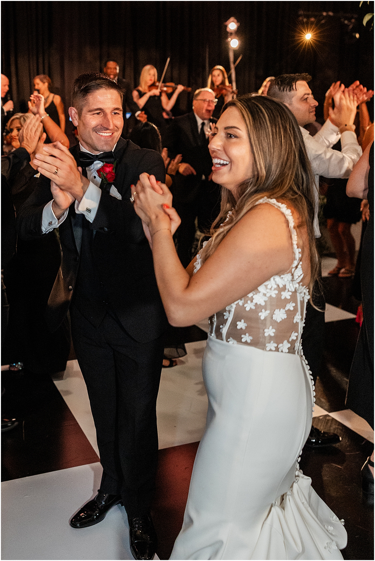 candid portraits from Glamorous Chicago Renaissance Hotel Wedding reception